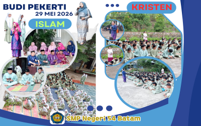 Dokumentasi Foto Kegiatan Budi Pekerti Islam dan Kristen Jum'at,29 Mei 2026